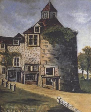 Henri Rousseau Old Tower of Avanches oil painting image